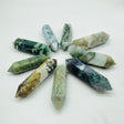 Moss Agate Double Point Tower Wholesale -Wholesale Crystals