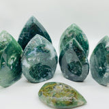 Moss Agate Unique Shape Home Decoration Wholesale -Wholesale Crystals