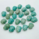 Natural Amazonite Frog Carving Wholesale -Wholesale Crystals