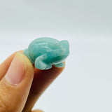 Natural Amazonite Frog Carving Wholesale -Wholesale Crystals