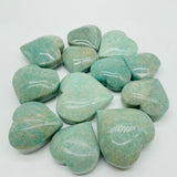 Natural Amazonite Heart Wholesale -Wholesale Crystals