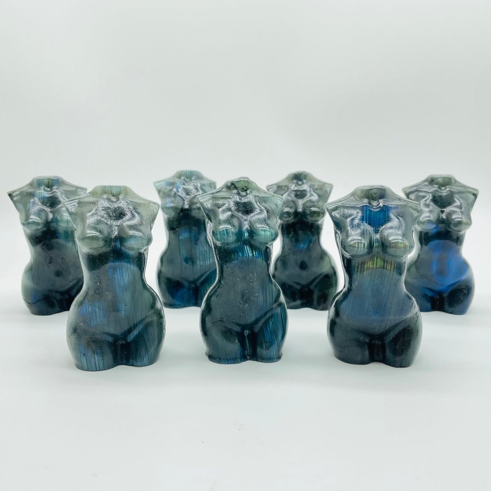 Natural Labradorite Goddess Carving Wholesale -Wholesale Crystals