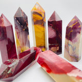 Natural Mookaite Jasper Tower Points Crystal Wholesale -Wholesale Crystals