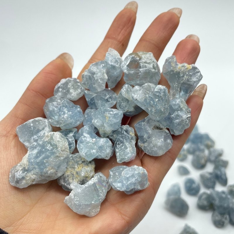 Natural Rough Blue Celestite Stone Wholesale - Wholesale Crystals