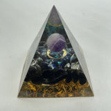 Obsidian Amethyst Orgone Pyramid Wholesale -Wholesale Crystals