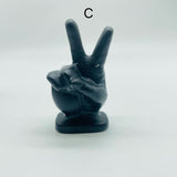 Obsidian Carving Various Gestures Wholesale -Wholesale Crystals