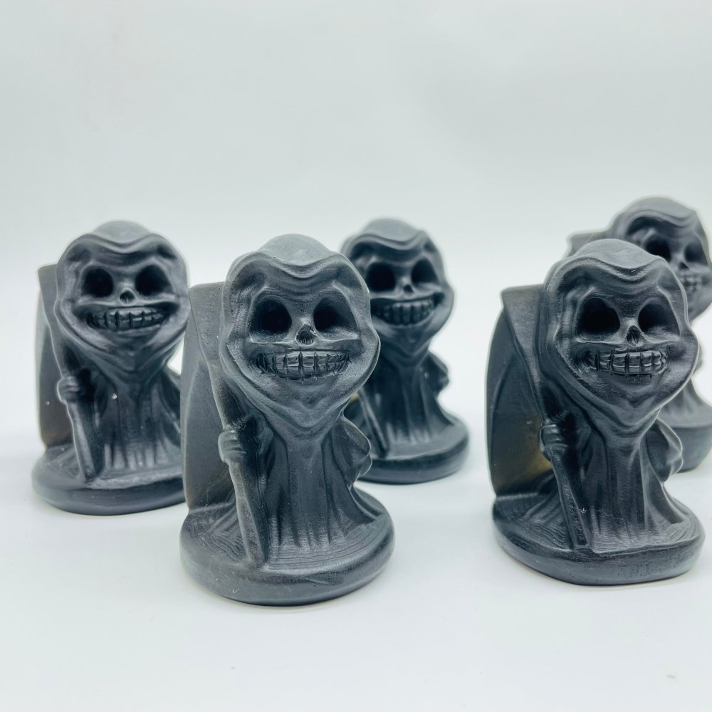 Obsidian Grim Reaper Carving Wholesale -Wholesale Crystals