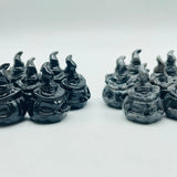 Obsidian & Larvikite Pumpkin Wizard Carving Wholesale -Wholesale Crystals