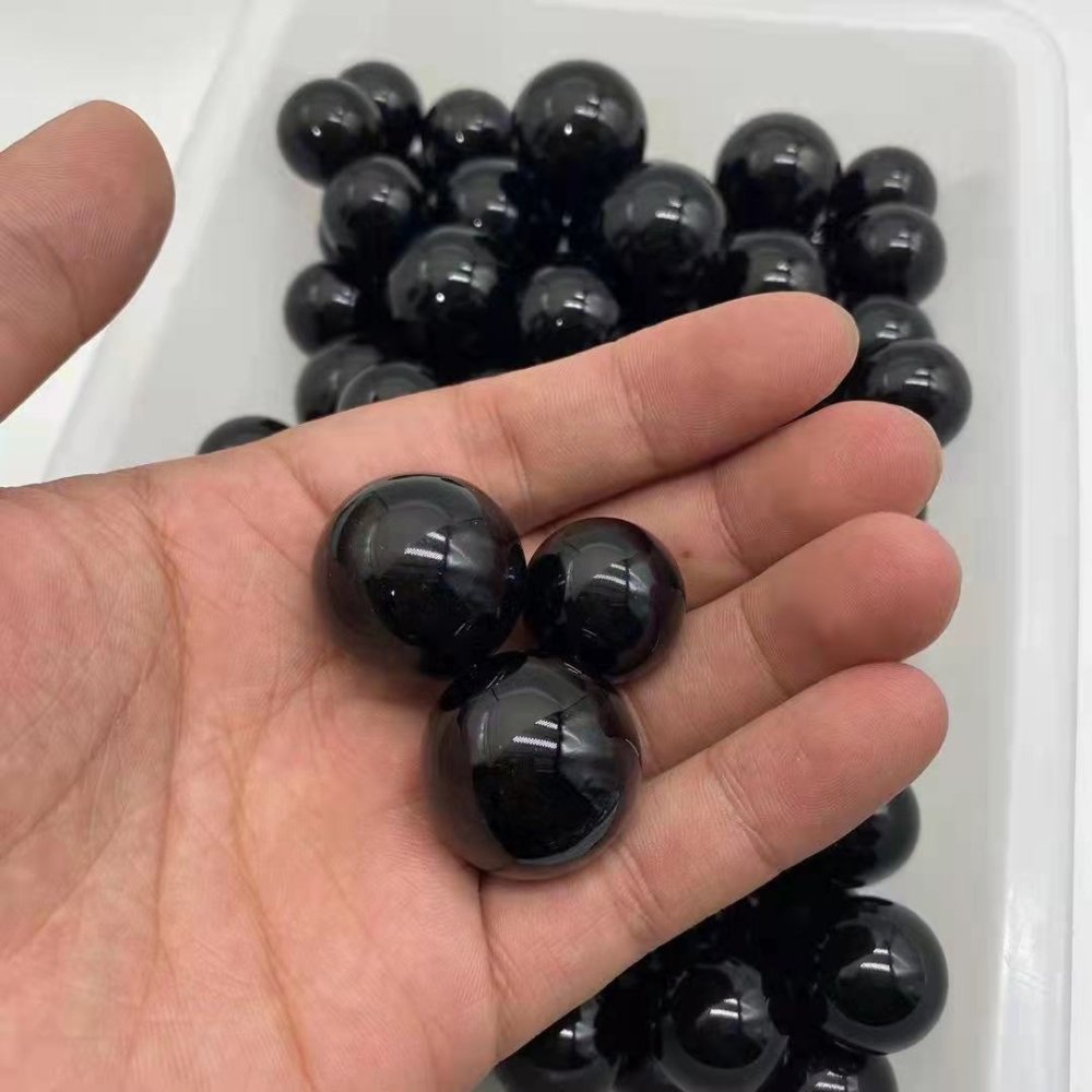 Obsidian mini spheres wholesale -Wholesale Crystals