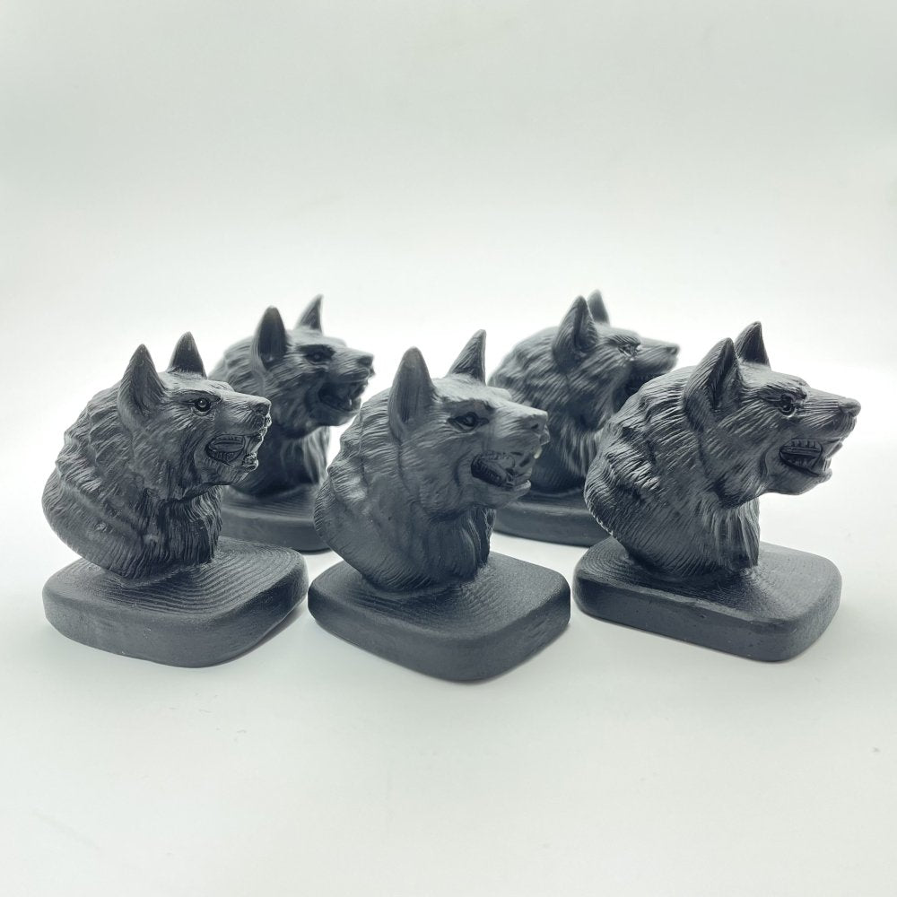 Obsidian Wolf Head Wholesale -Wholesale Crystals