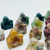 Ocean Jasper Big Mouth Ghost Carving Wholesale -Wholesale Crystals