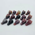 Ocean Jasper Mini Dragon Head Carving Wholesale -Wholesale Crystals