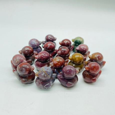 Ocean Jasper Mini Duck Carving Wholesale -Wholesale Crystals