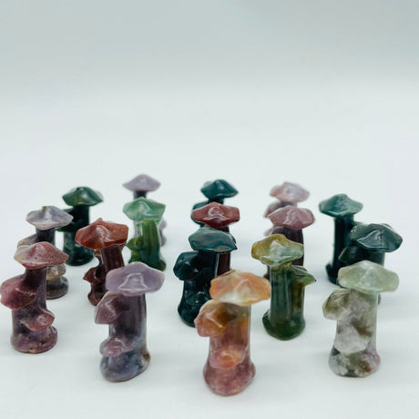 Ocean Jasper Mushroom Tree Carving Wholesale -Wholesale Crystals