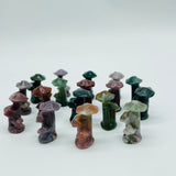 Ocean Jasper Mushroom Tree Carving Wholesale -Wholesale Crystals