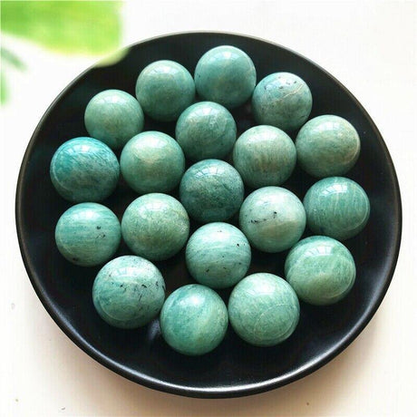 Natural Amazonite Sphere 1 kilo (2.2 lbs) Crystal -Wholesale Crystals