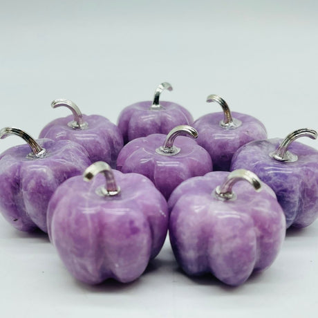 Pumpkin Lepidolite Halloween Carving Wholesale -Wholesale Crystals