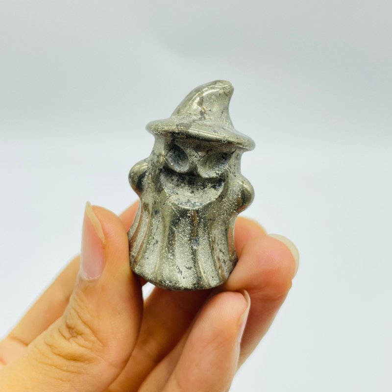 Pyrite Ghost Carving Wholesale -Wholesale Crystals