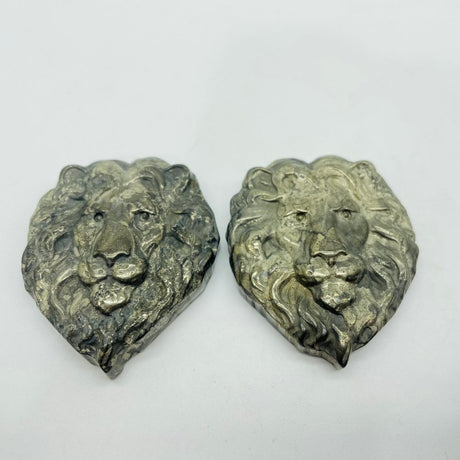 Pyrite Lion Head Carving Wholesale -Wholesale Crystals