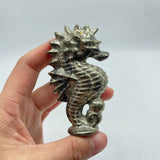 Pyrite Seahorse Carving Wholesale -Wholesale Crystals