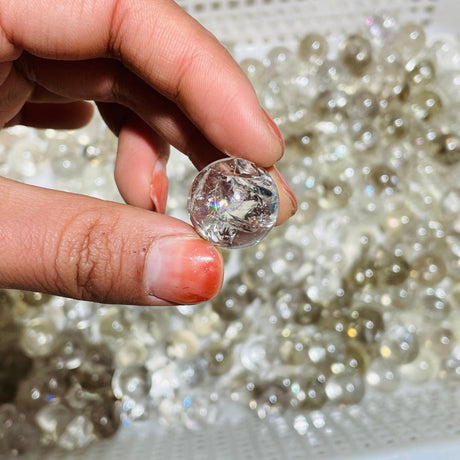 Rainbow Clear Quartz Spheres Ball Wholesale -Wholesale Crystals