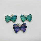 Rainbow Fluorite Butterfly Pendant Wholesale -Wholesale Crystals