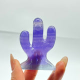Rainbow Fluorite Cactus Carving Wholesale - Wholesale Crystals