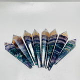 Rainbow Fluorite Point Scepter Magic Wand Wholesale - Wholesale Crystals