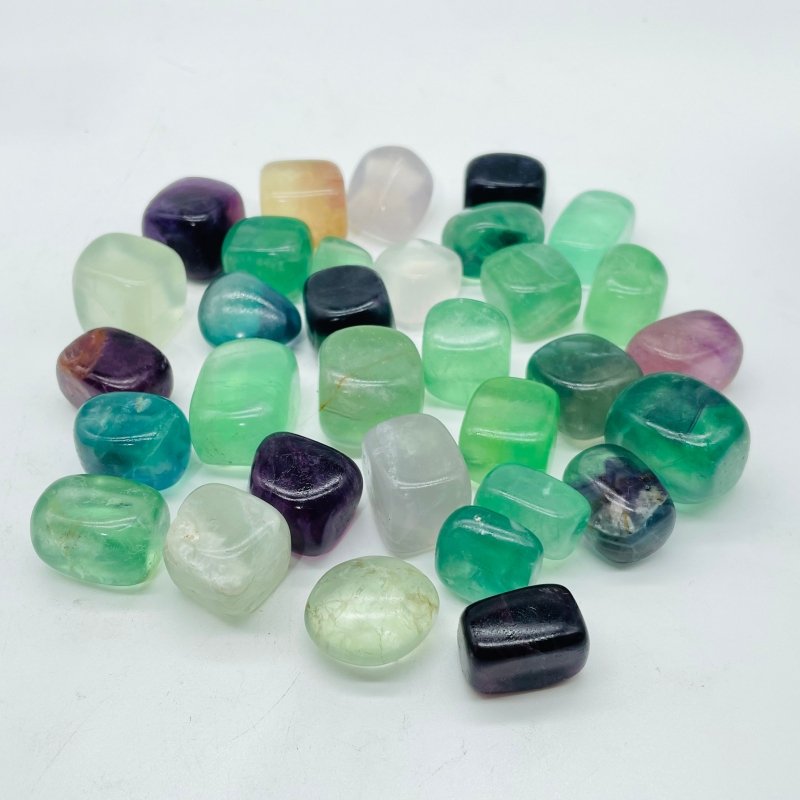 Rainbow Fluorite Tumbled Wholesale -Wholesale Crystals