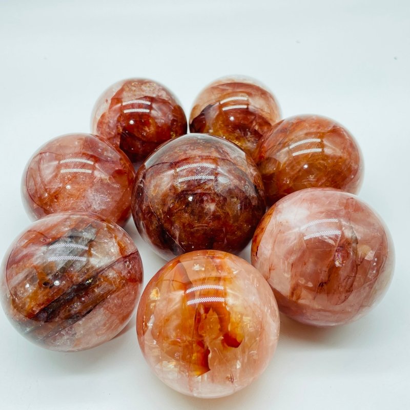 Red Fire Quartz Sphere Crystal Ball Wholesale -Wholesale Crystals