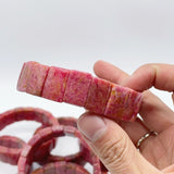 Red Rhodonite Bracelet Crystal Wholesale -Wholesale Crystals