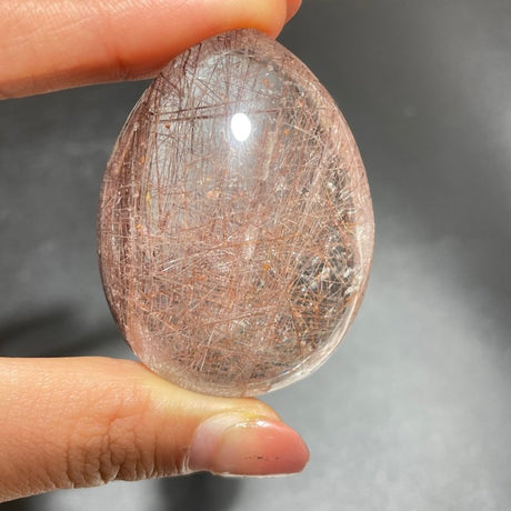 Red Rutile Teardrop Shape Crystal -Wholesale Crystals