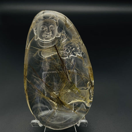 Rutile Quartz Guanyin Quan Yin -Wholesale Crystals