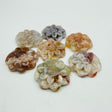 Sakura Agate Flower Carving Wholesale -Wholesale Crystals