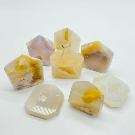 Sakura Flower Agate Geode Druzy Points Tower Wholesale -Wholesale Crystals