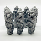 Shungite Tower With Dragon Carving Wholesale -Wholesale Crystals