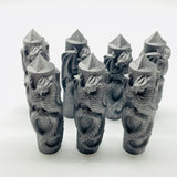 Shungite Tower With Dragon Carving Wholesale -Wholesale Crystals