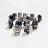 Silver Sheen Obsidian Mini Angel Bear Carving Wholesale -Wholesale Crystals