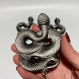 Sliver Sheen Obsidian Snake Carving Crystal Wholesale -Wholesale Crystals