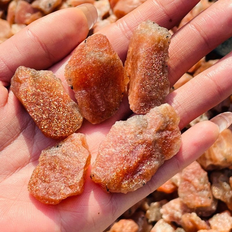 Small Raw High Quality Sunstone Wholesale - Wholesale Crystals