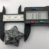 Snowflake Obsidian Shaped Stars&Moon Crystal Healing Stone -Wholesale Crystals