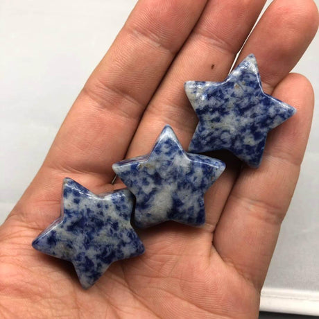 Sodalite Shaped Stars&Moon Crystal Healing Stone -Wholesale Crystals