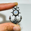 Sri Lanka Moonstone Anchor Shape Pendant Wholesale -Wholesale Crystals