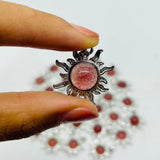 Strawberry Quartz Sun Shape Pendant Crystal Wholesale -Wholesale Crystals
