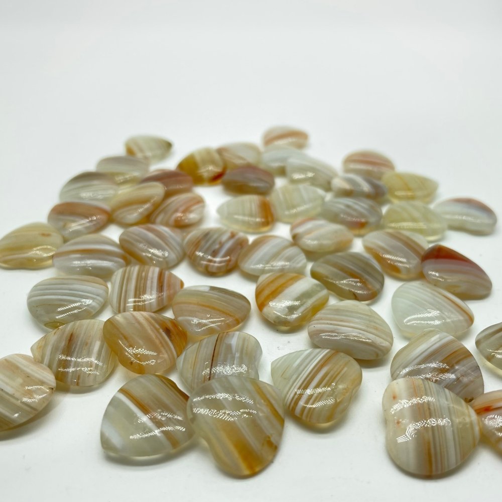 Stripe Agate Heart DIY Pendant Wholesale -Wholesale Crystals