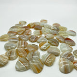 Stripe Agate Heart DIY Pendant Wholesale -Wholesale Crystals