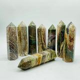 Stripe Ocean Jasper Points Wholesale -Wholesale Crystals