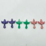 Sword With Wings Heart Shaped Stone Carving Wholesale Aventurine Lepidolite -Wholesale Crystals