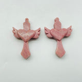 Sword With Wings Heart Shaped Stone Carving Wholesale Aventurine Lepidolite -Wholesale Crystals
