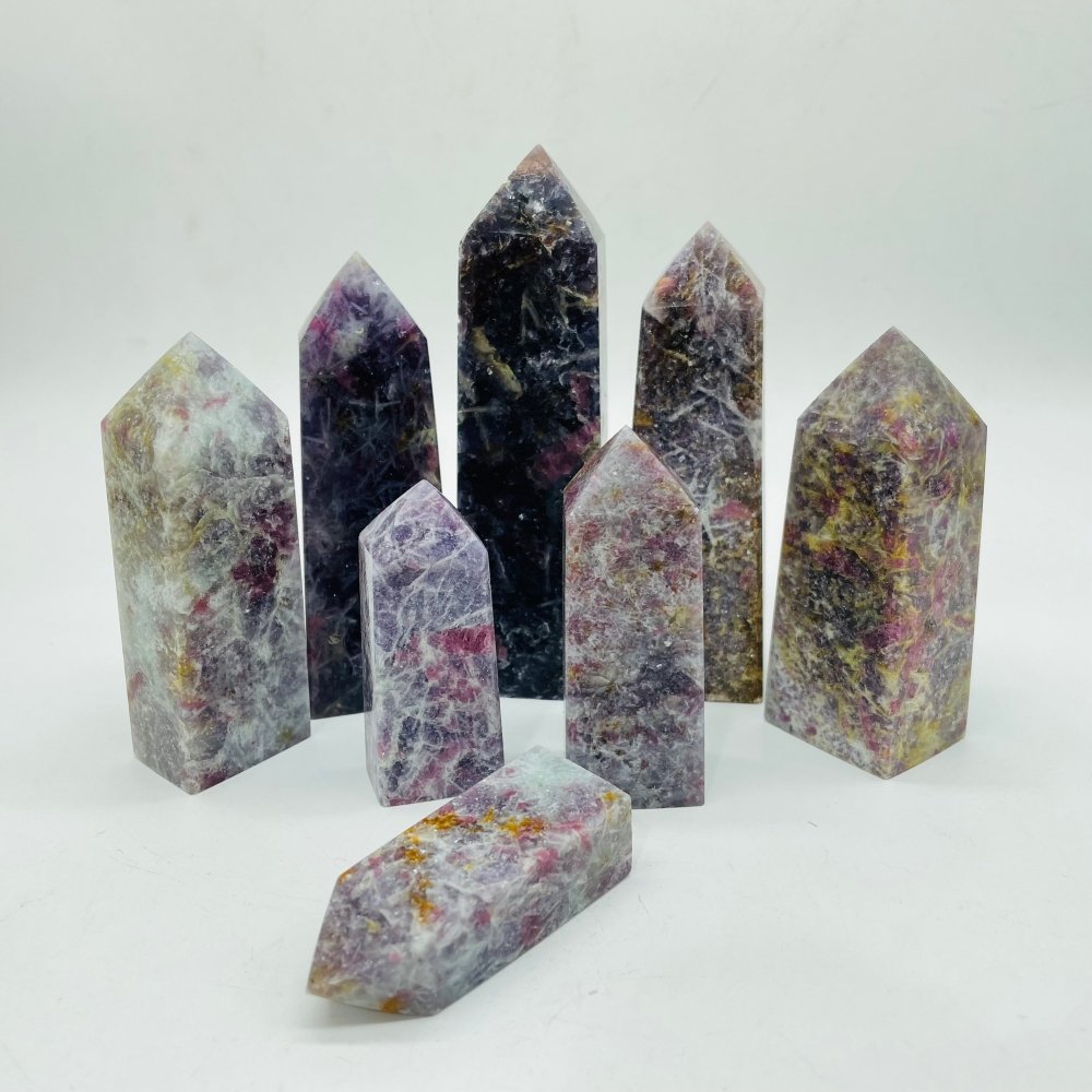 Unicorn Stone Four-Sided Tower Point Wholesale -Wholesale Crystals